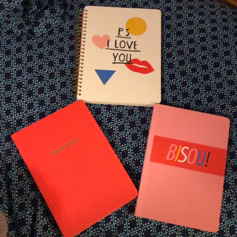 3 Notebooks.